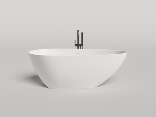 Ванна из литьевго мрамора Salini PAOLA 1015104G 172х82 отдельностоящая асимметричная